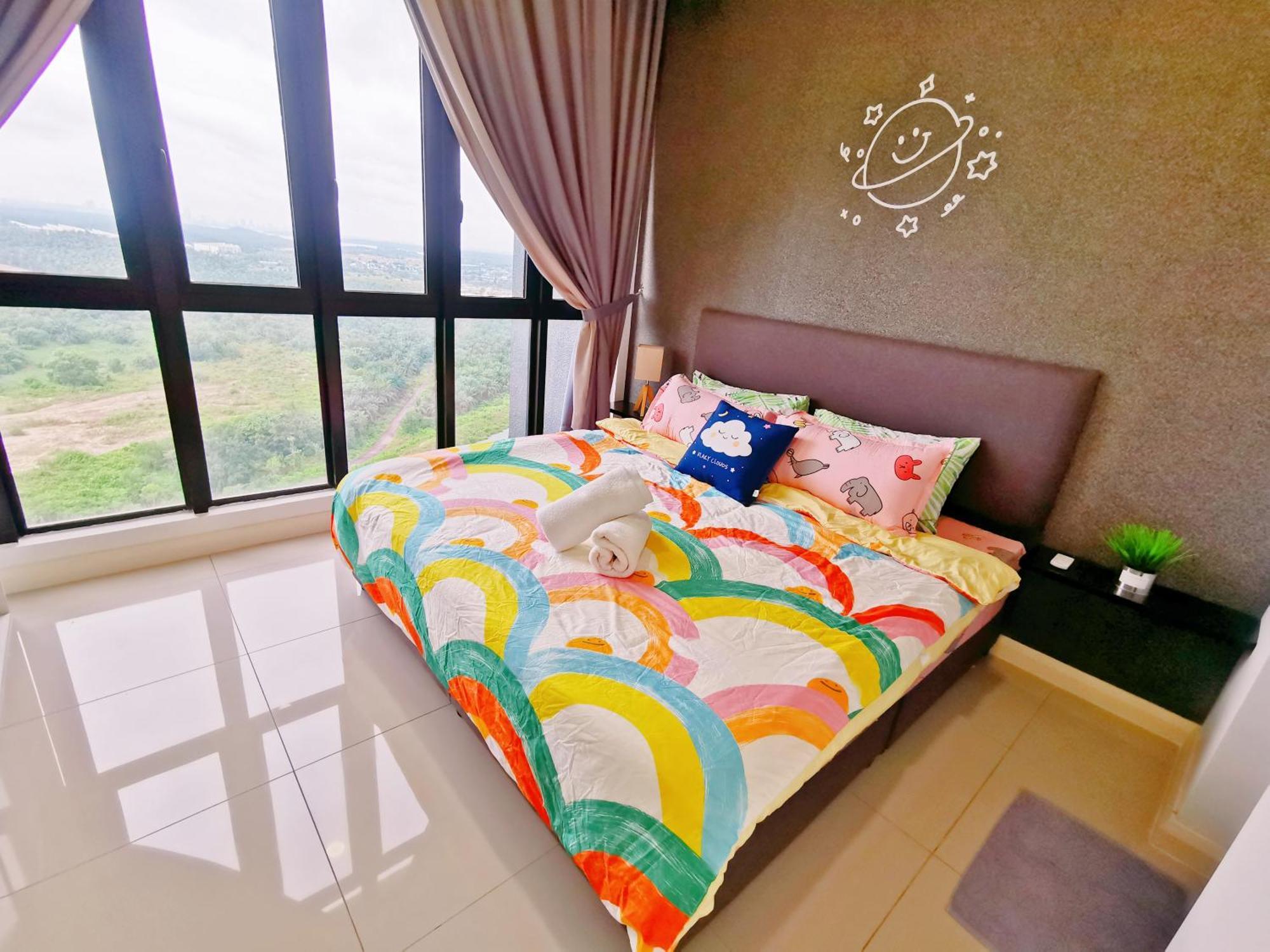 Legoland 3Min Lakeview Happyrainbowsuite 7Pax 2R2B Nusajaya (Iskandar Puteri) Exterior foto